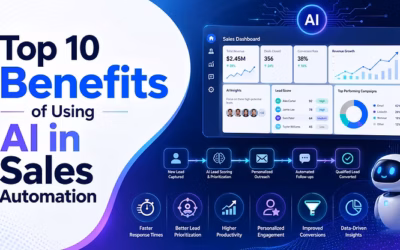 Top 10 Benefits of Using AI in Sales Automation